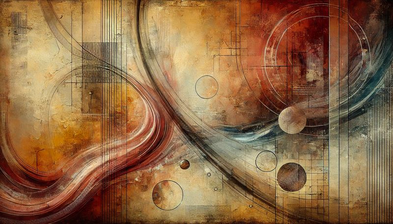 Dyanasty oversized wall art on stretched canvas
