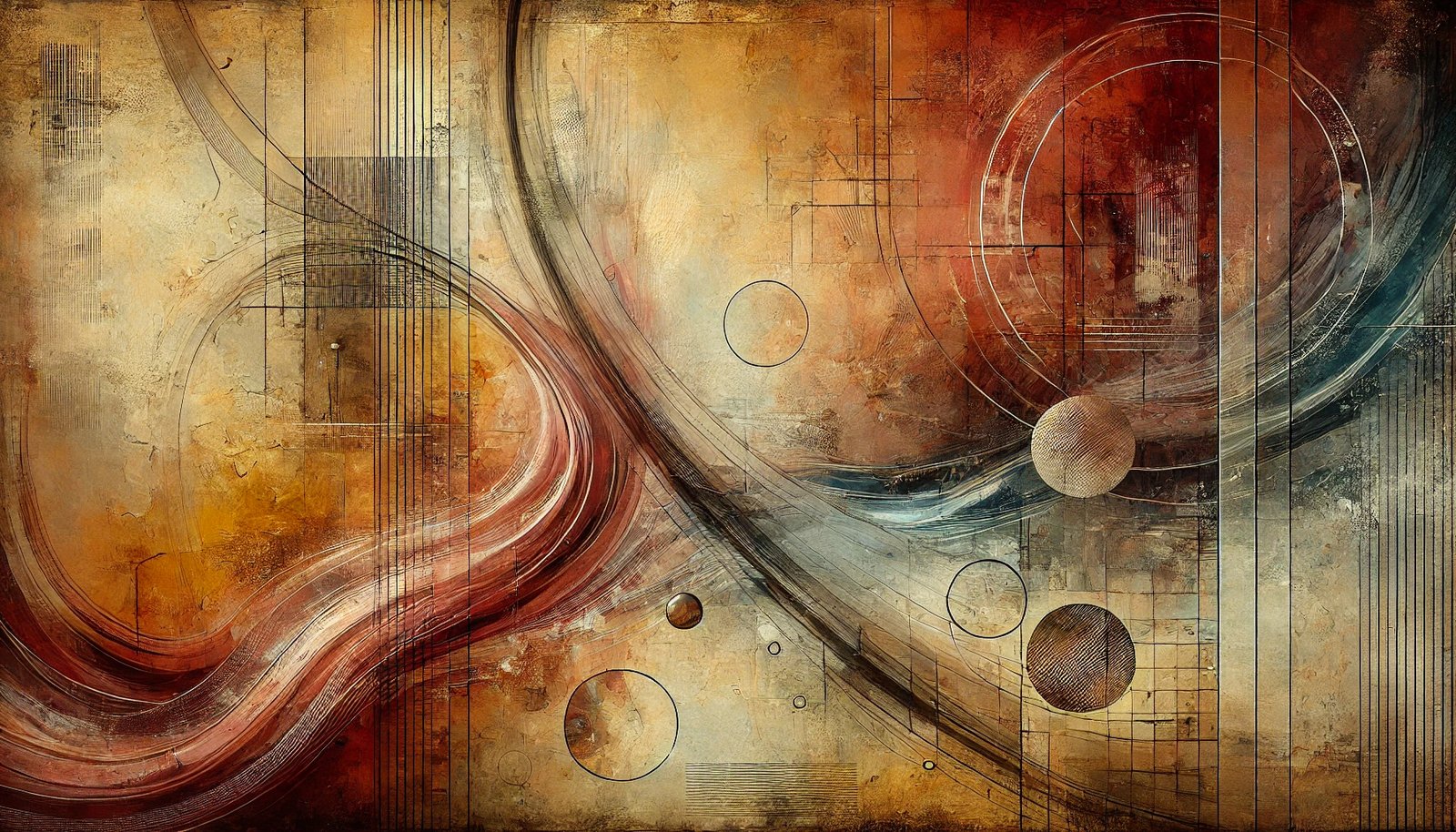 Dyanasty oversized wall art on stretched canvas