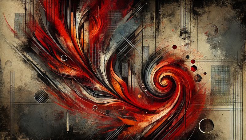 Fire Fox oversized wall art on stretched canvas