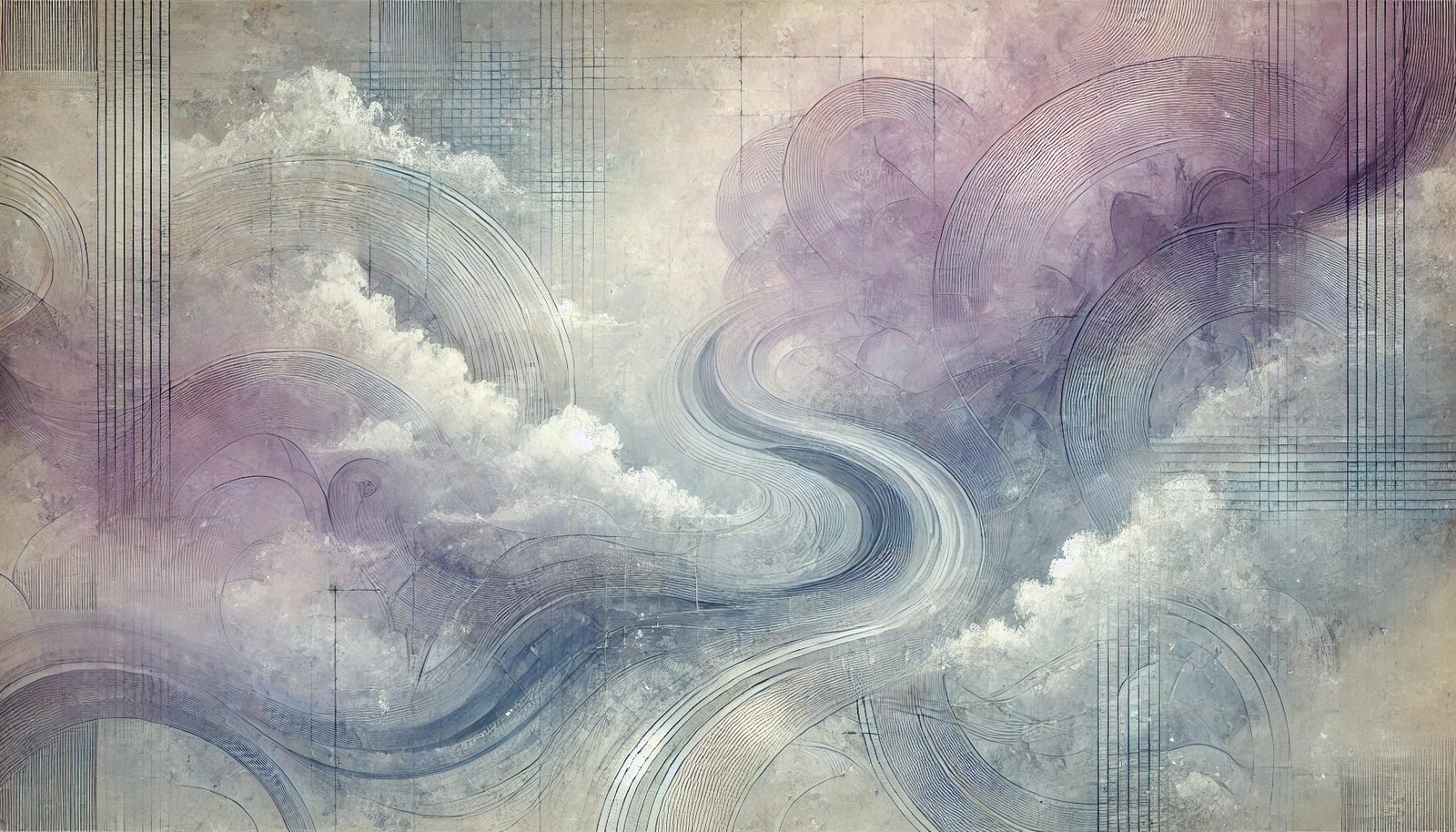 Path To Purple Kingdom oversized wall art on stretched canvas