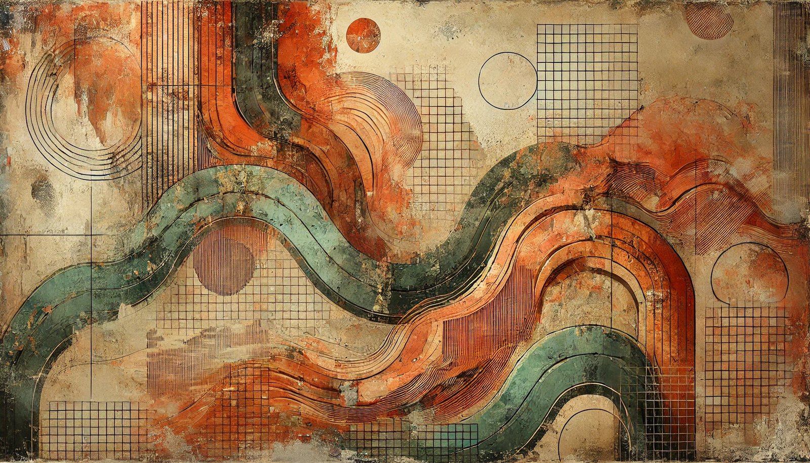 Sedona oversized wall art on stretched canvas
